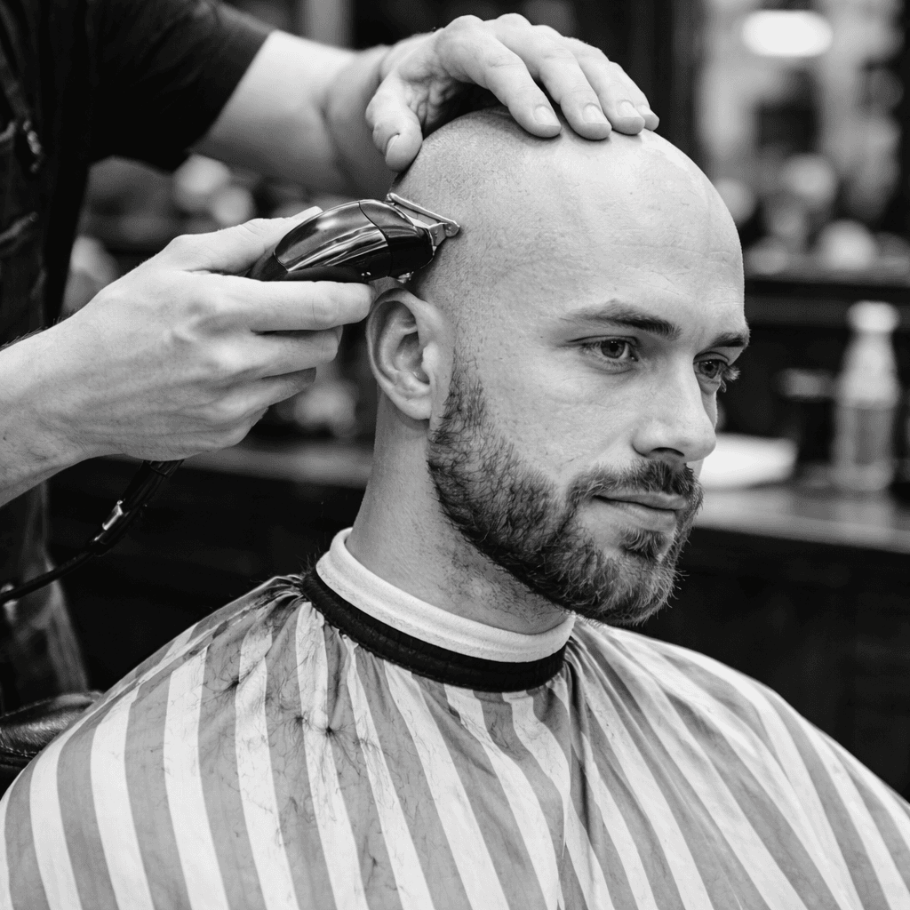 Ícone Raspar a cabeça